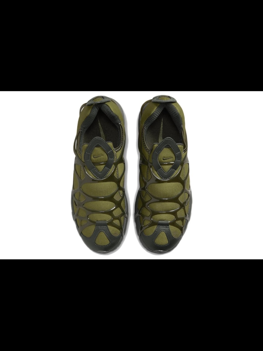 Nike Olive/Trek Green Cage-Style Running Shoes - Picture 2 of 6